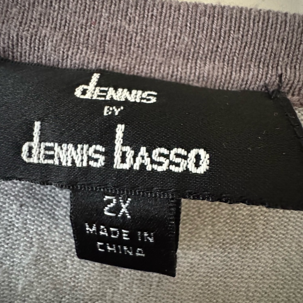 Dennis Basso Leopard Print Cardigan Size 2X - Picture 3 of 4